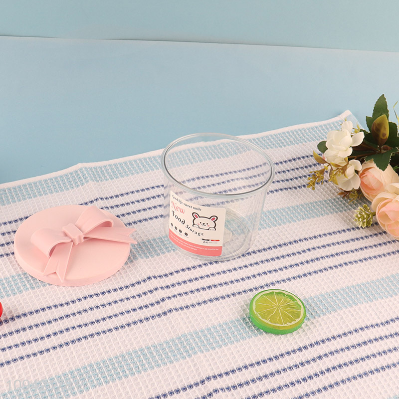 New arrival round container sealed storage jar