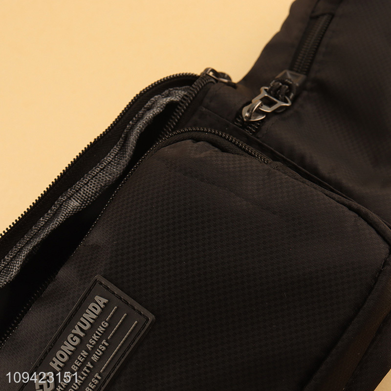Top products simple black fashion waist bag