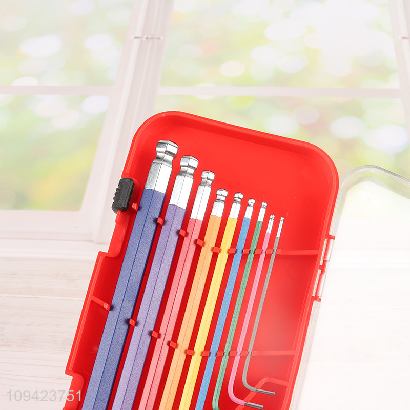 Wholesale Folding Hex Key Set Folding Torx Wrench Set