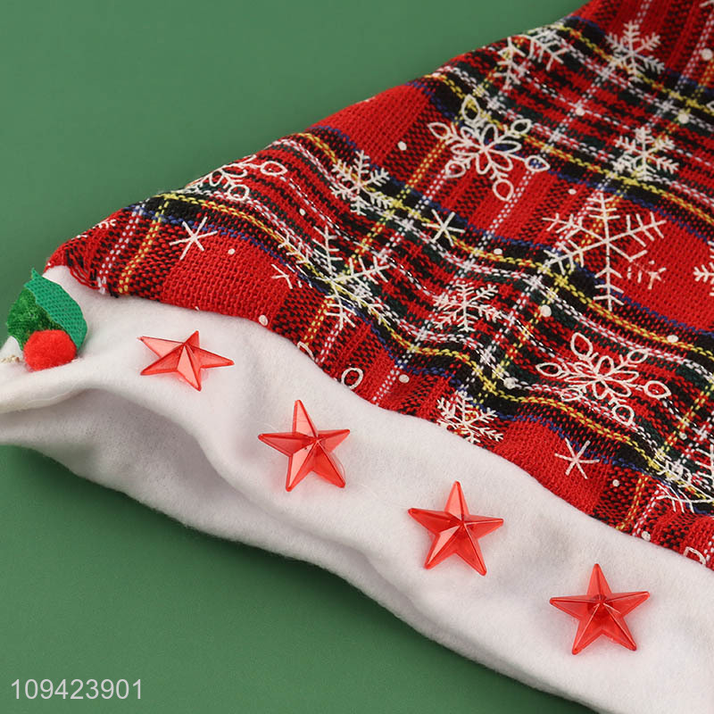 China wholesale durable polyester christmas hat