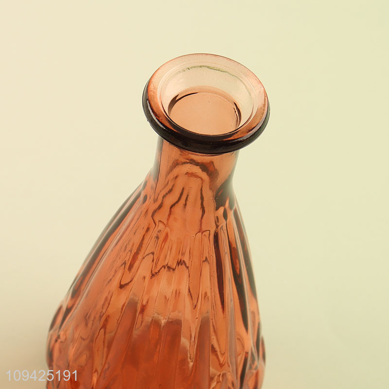 New product home decor glass flower vase