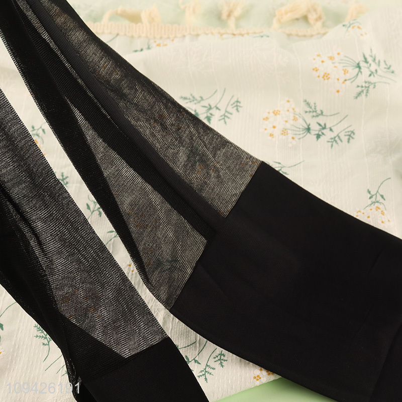 Hot sale black fashion ladies pantyhose wholesale