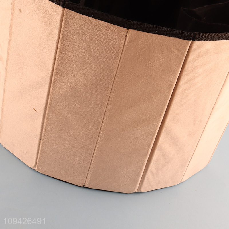 New Design Storage Ottoman With 9 Slipper Pockets
