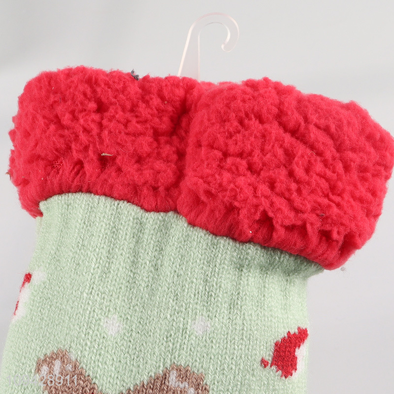 Latest products   Christmas series home slipper socks for sale