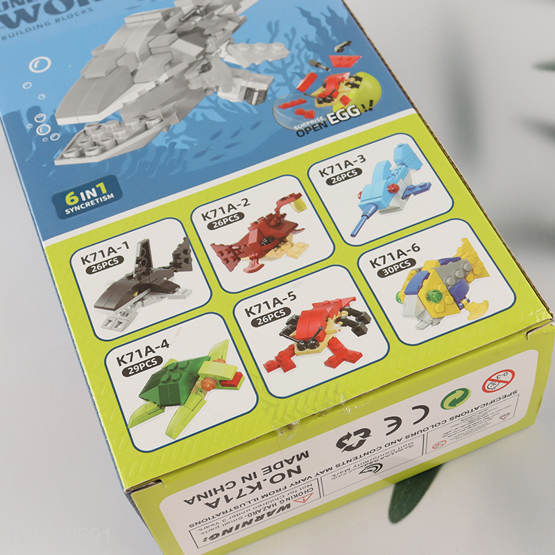 Custom DIY Assemble Toys Building Blocks