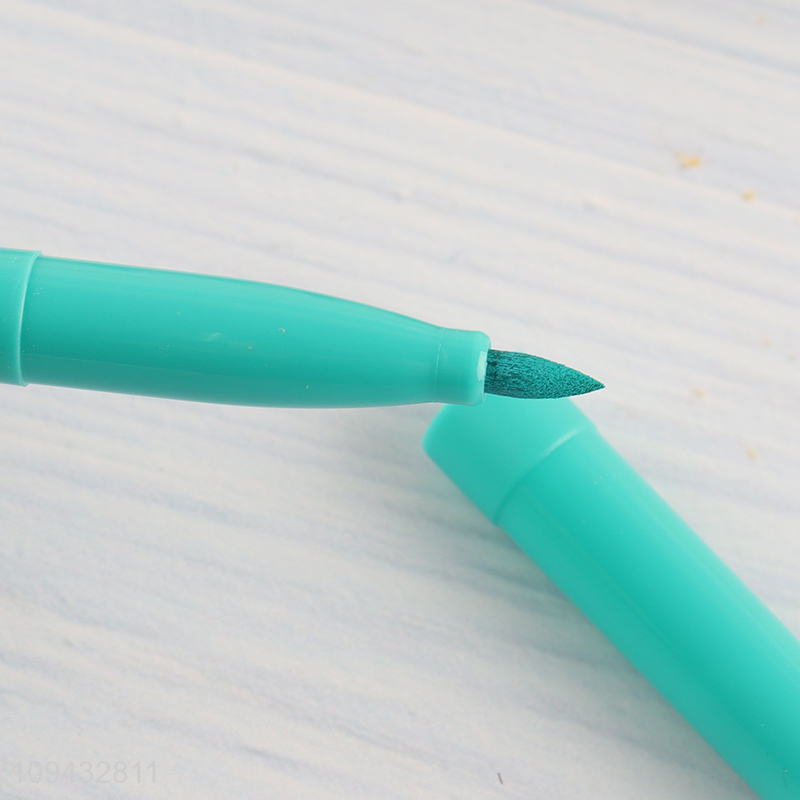 China wholesale multicolor washable soft tip marker pen