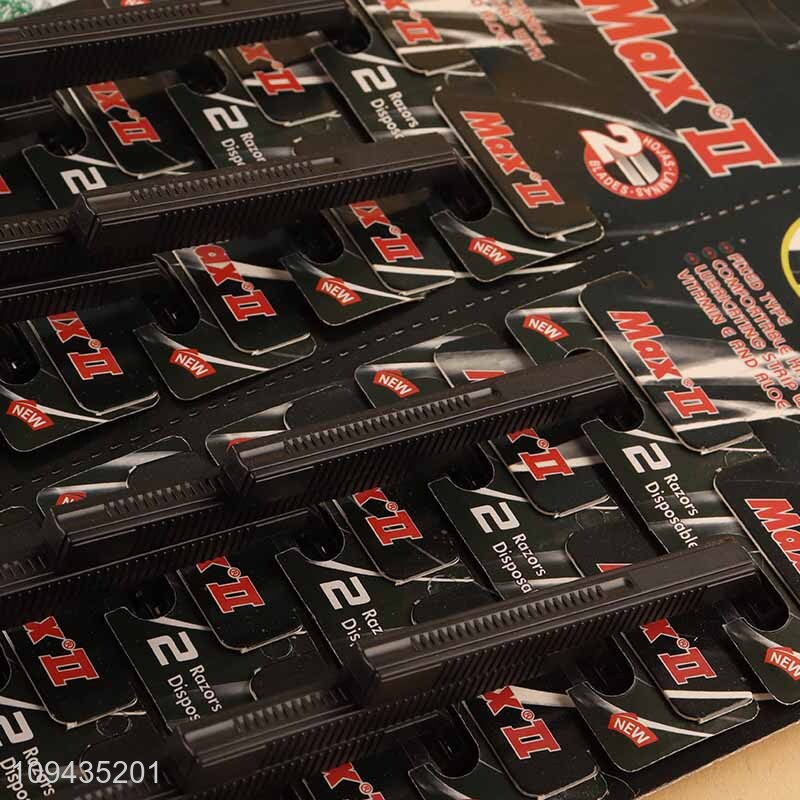 Good Quality Twin Blade Disposable Razor For Man