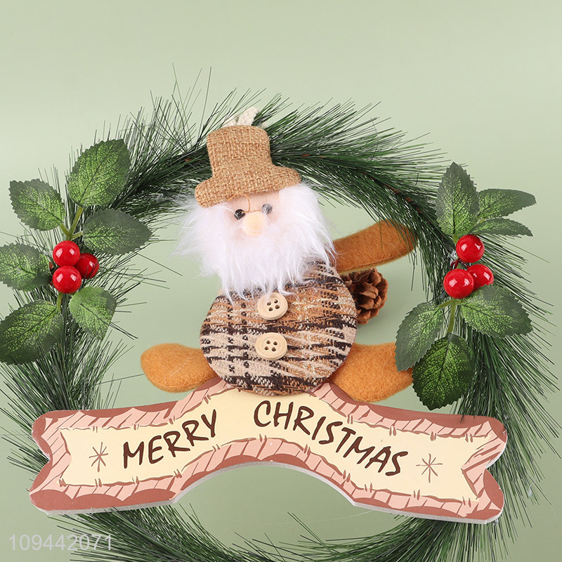 New arrival  hanging christmas wreath decor