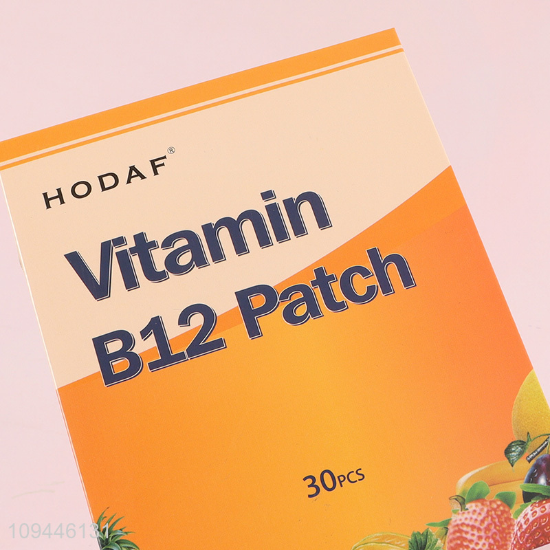 Hot selling vitamin b12 patch for energy support