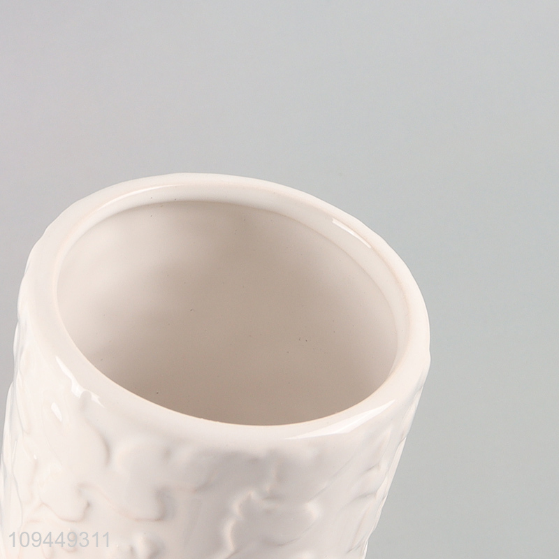 Popular products durable ceramic mouthwash cup toothbrush cup