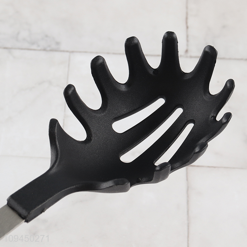 Best sale black nylon kitchen utensil spaghetti spatula