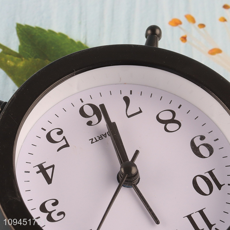 Best selling black students quartz alarm clock