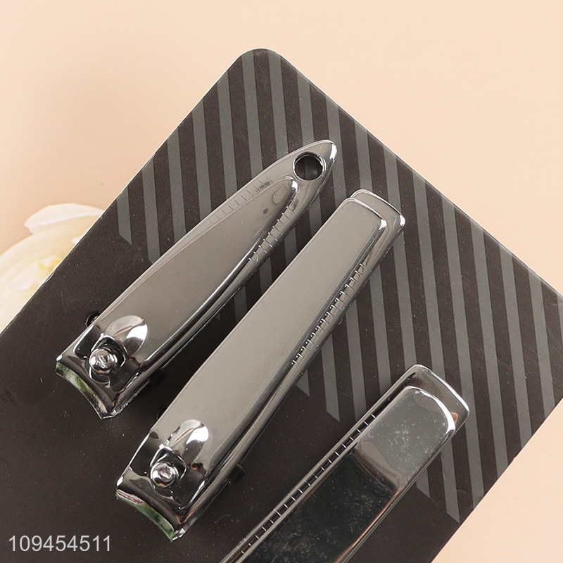 China wholesale 3pcs multi size nail clipper kit