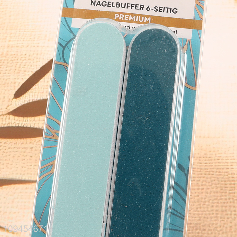 New arrival  2pcs nail buffer polishing file set