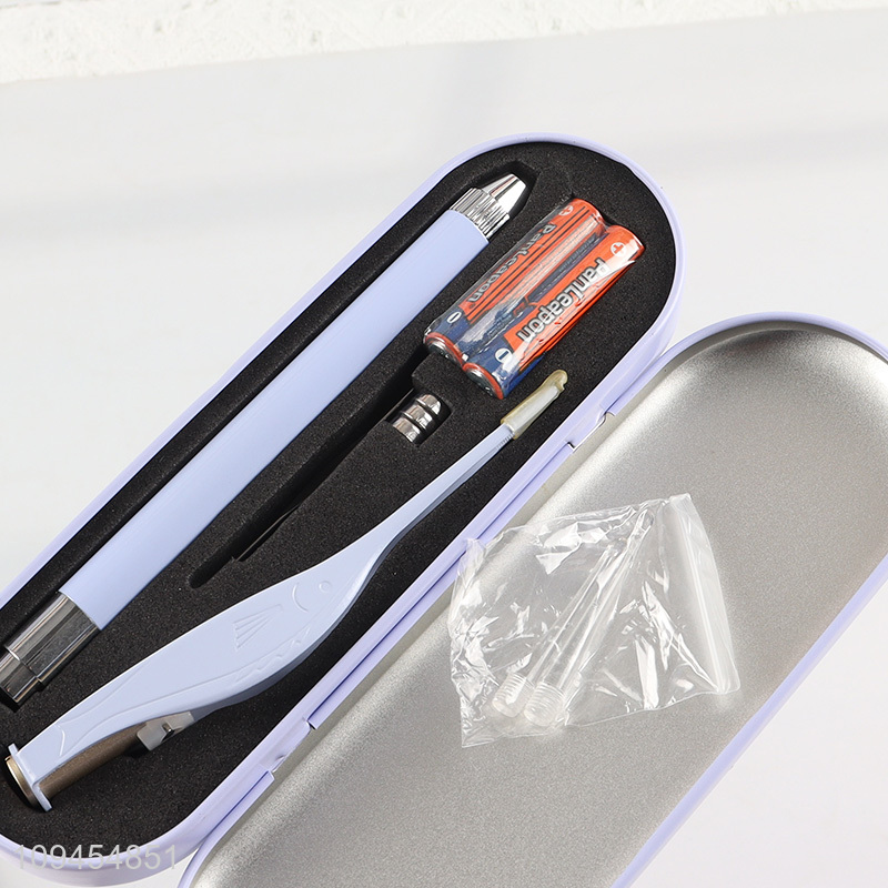 New style portable ear wax removal tool set