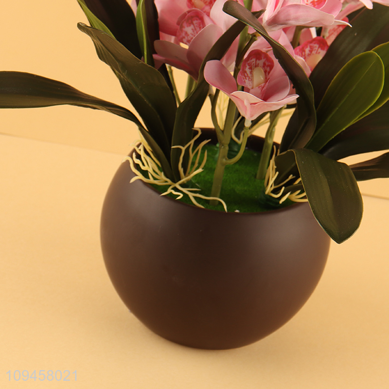Low price natural artificial bonsai fake flower for decor