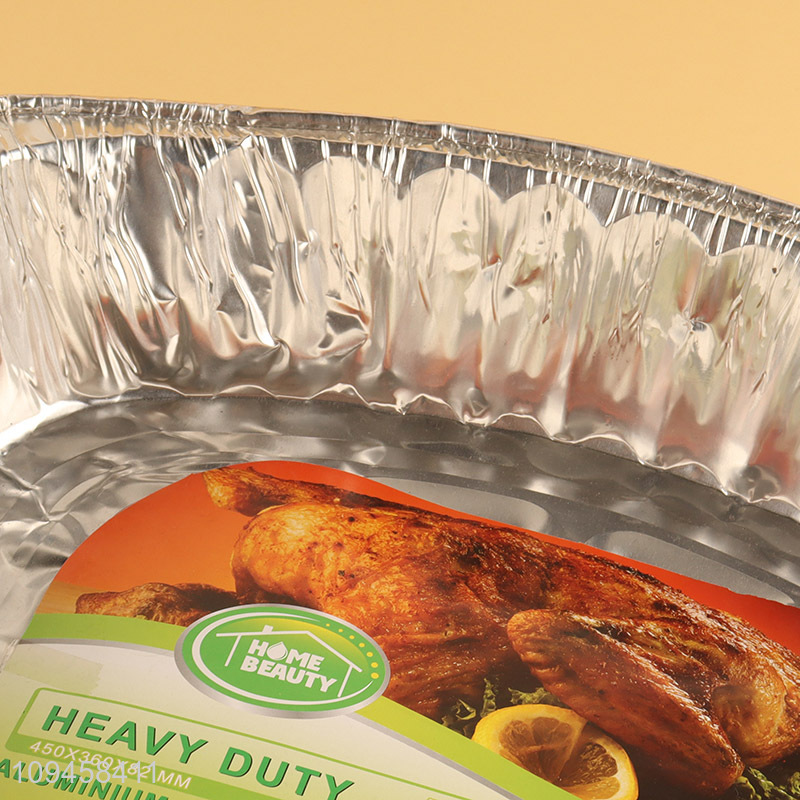 New arrival  heavy duty aluminum foil roasting pan