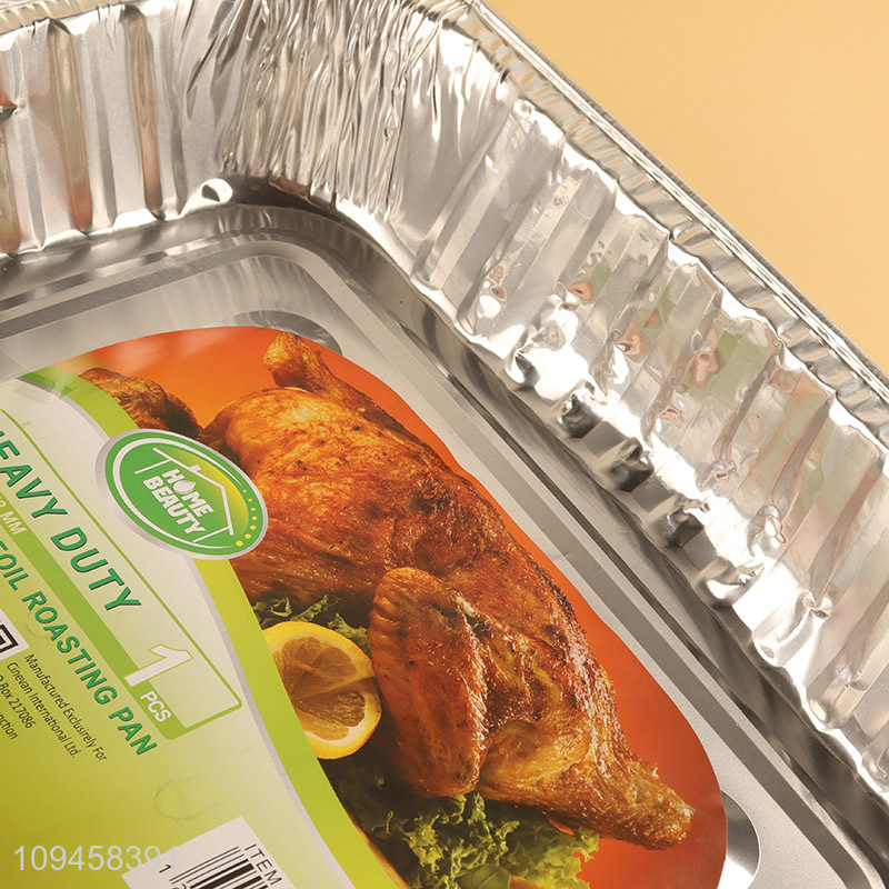 China wholesale aluminum foil roasting pan for home