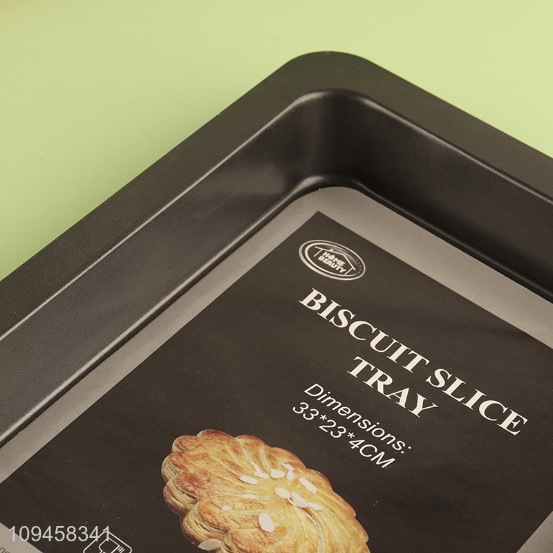 China supplier biscuit slice tray baking pan
