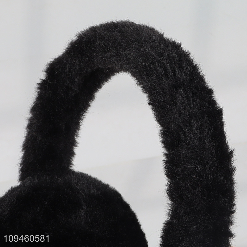 Low price black cat earmuffs ear warmers
