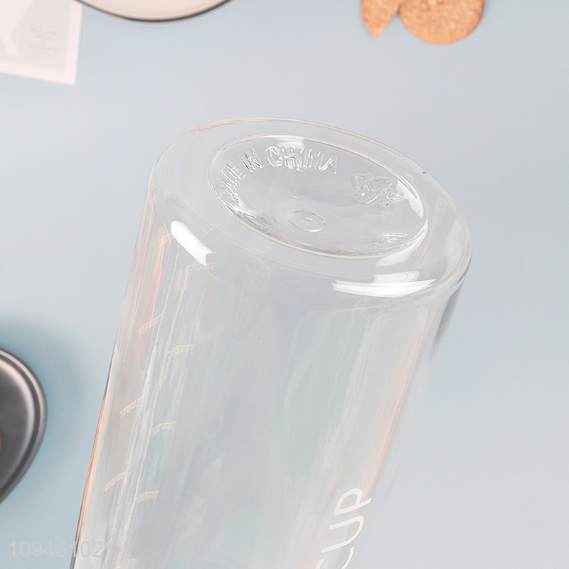 Hot sale portable clear water bottle wholesale
