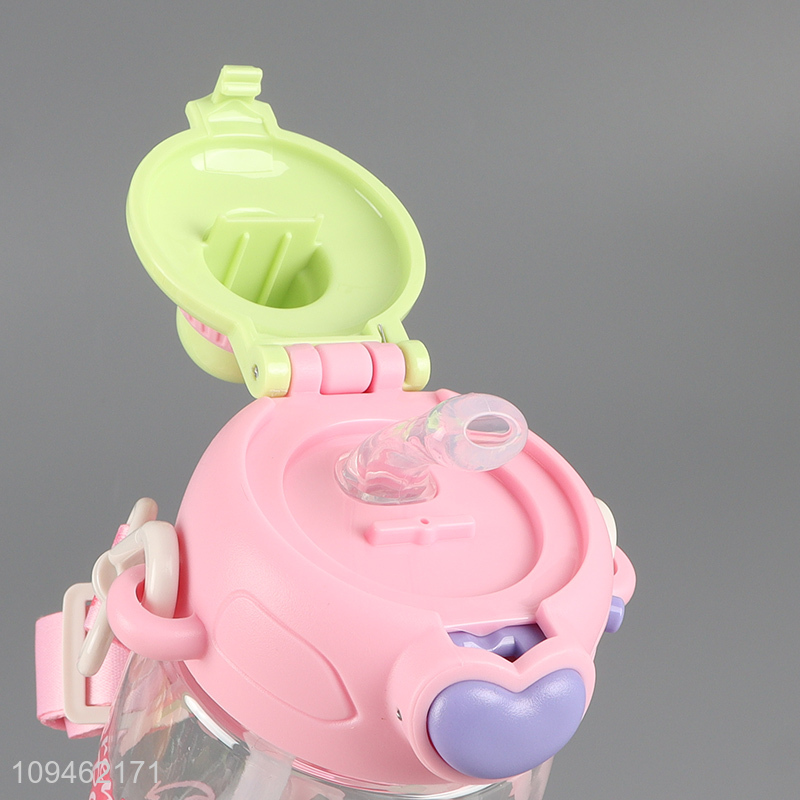 Hot products cartoon plastic water bottle for kids
