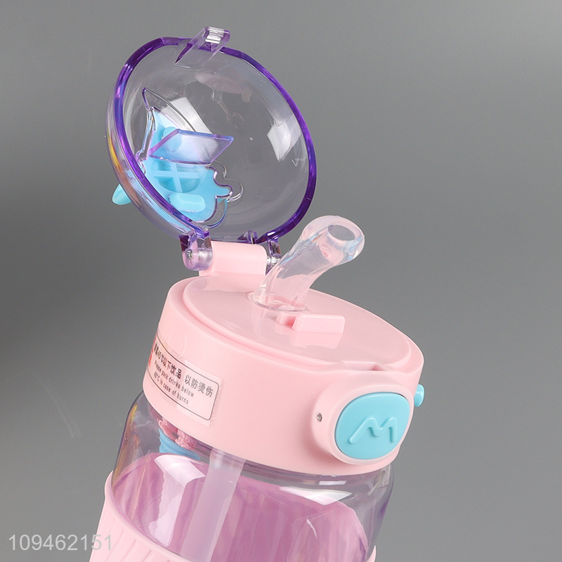 Factory supply cartoon plastic water bottle drinking bottle