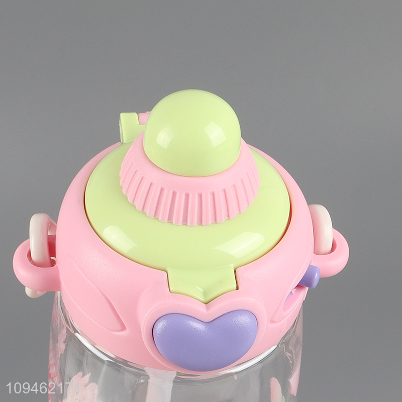 Hot products cartoon plastic water bottle for kids