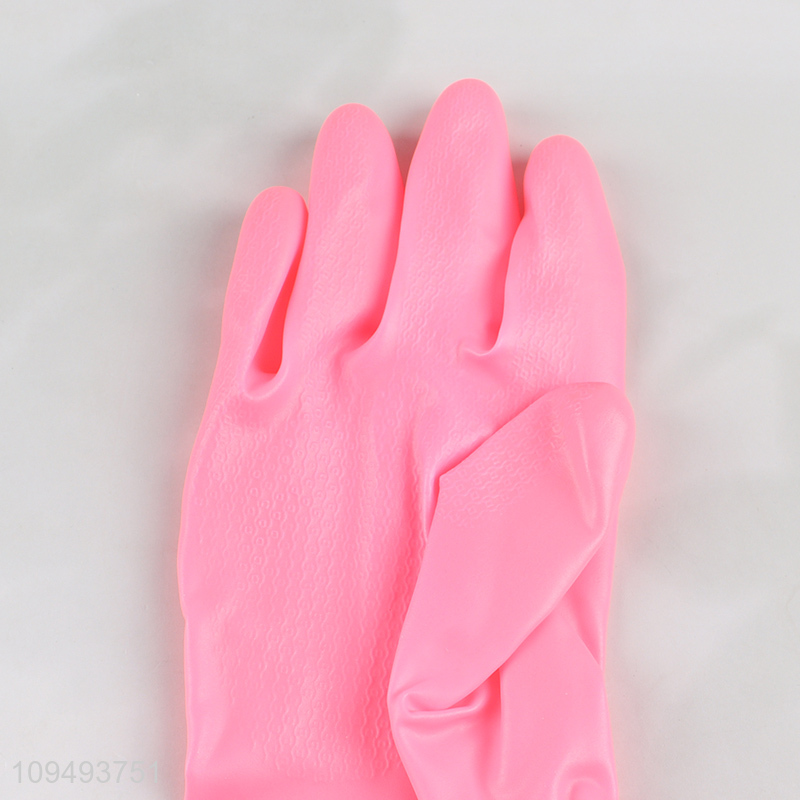 Factory supply reusable pvc household gloves for sale