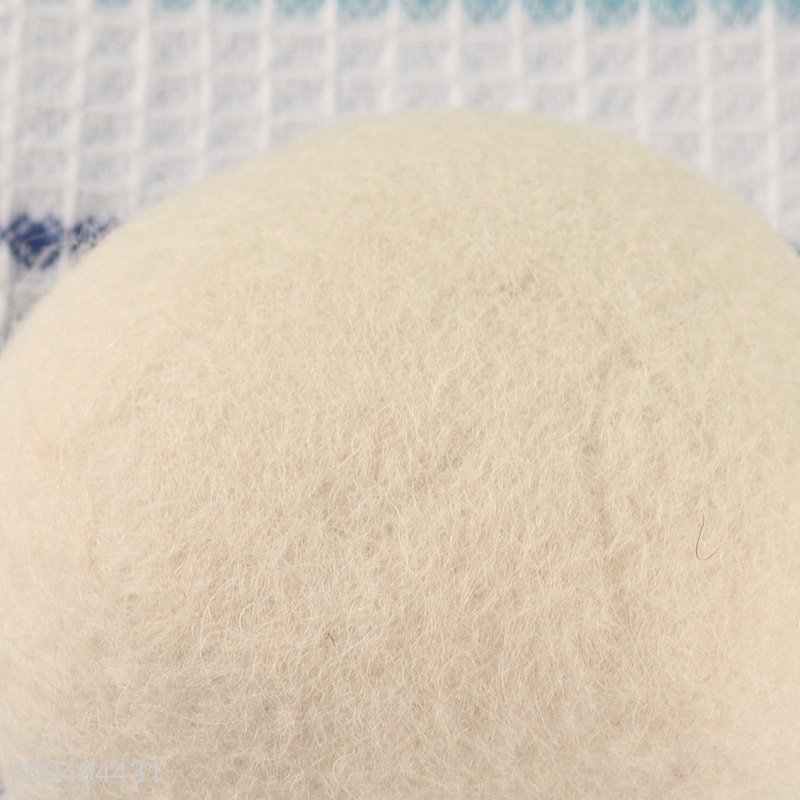 Top sale cute bear wool dryer balls