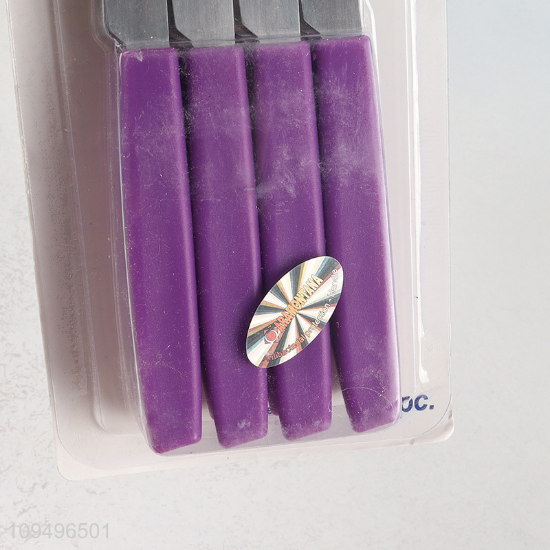 Online wholesale 12pcs stainless steel fruit paring knife set