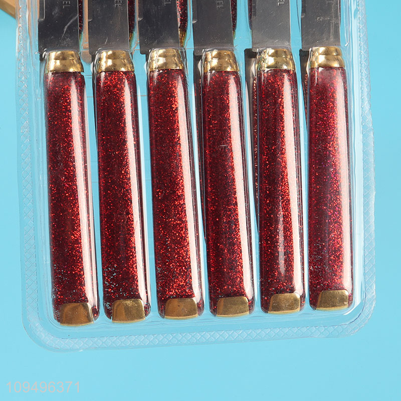 China wholesale 12pcs daily use dinner knife set