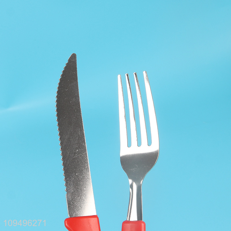 China products 24pcs stainless steel cutlery set
