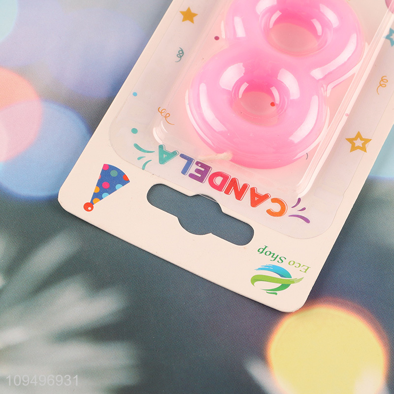 Hot items festival numeral candle for cake decor