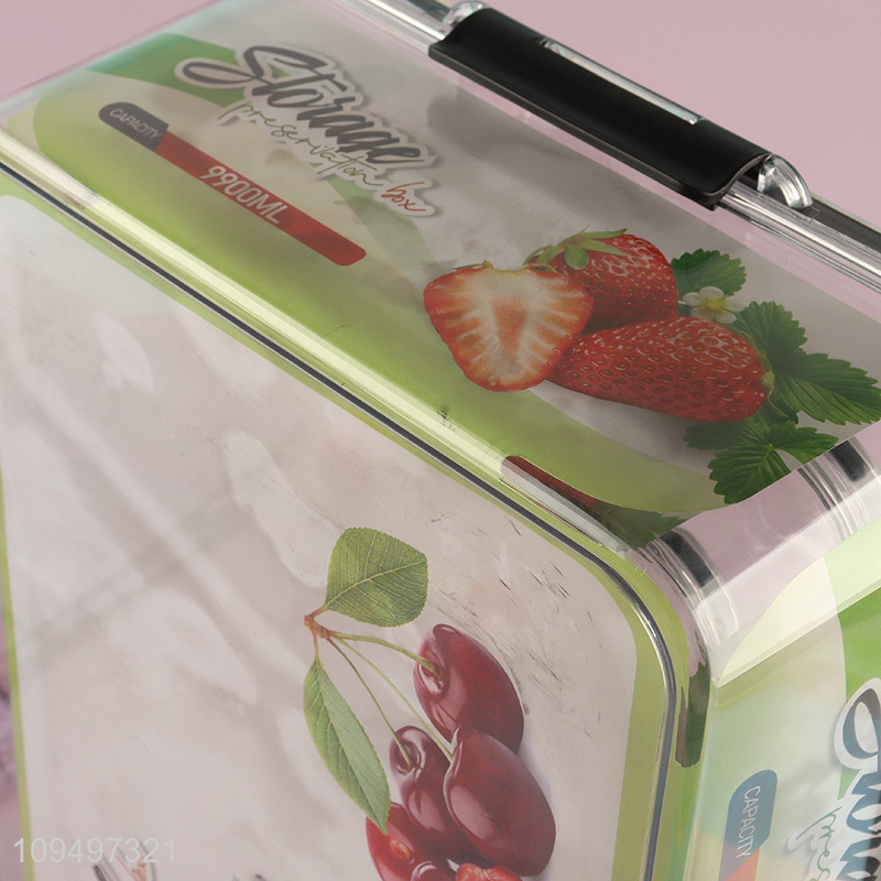 China wholesale rectangle food container preservation box