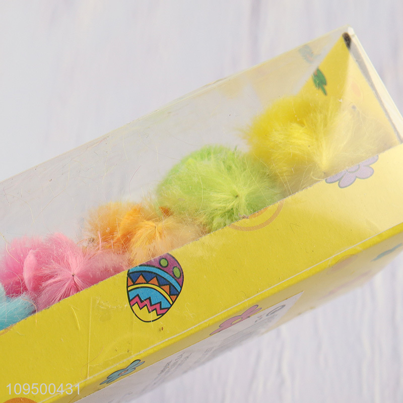 Low price colorful chick ornaments for Easter party