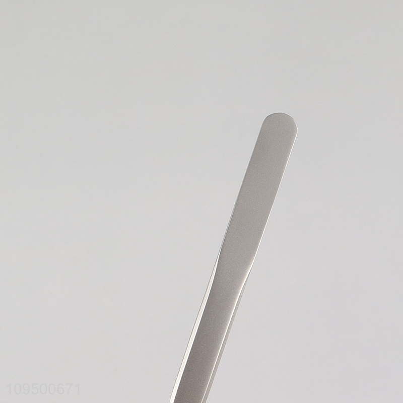 Low price reusable stainless steel eyelash eyebrow tweezers for sale
