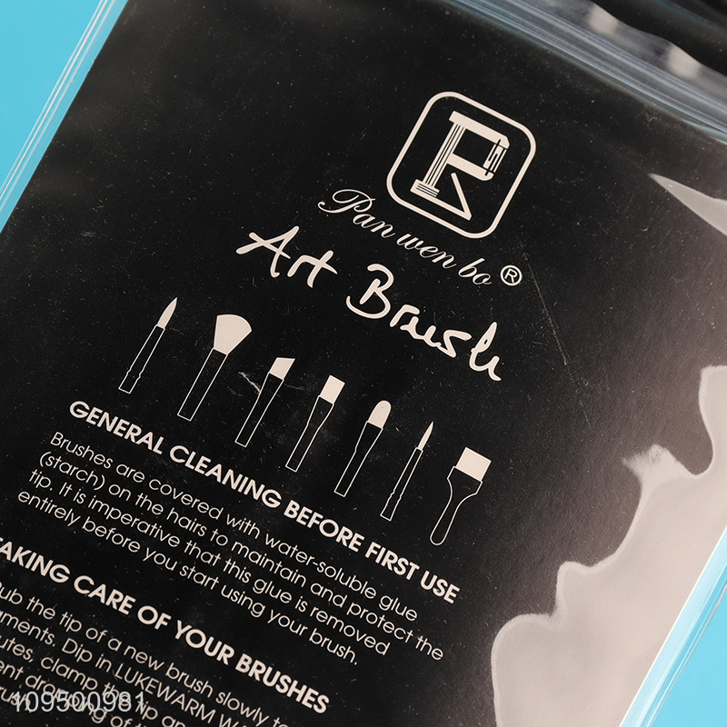 Top selling 15pcs artist brush paint brushes