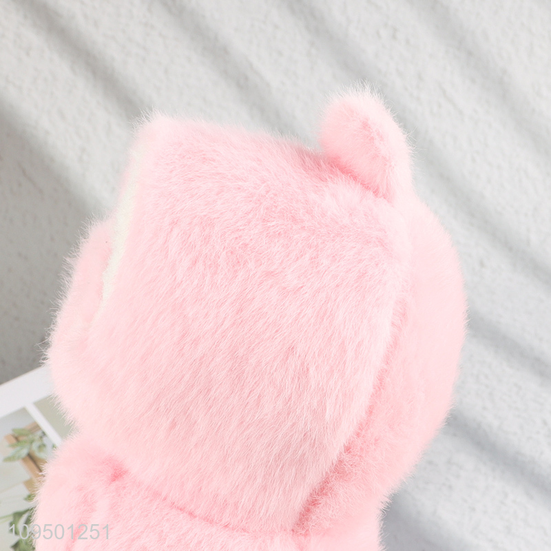 Wholesale pink rabbit pet plush toys