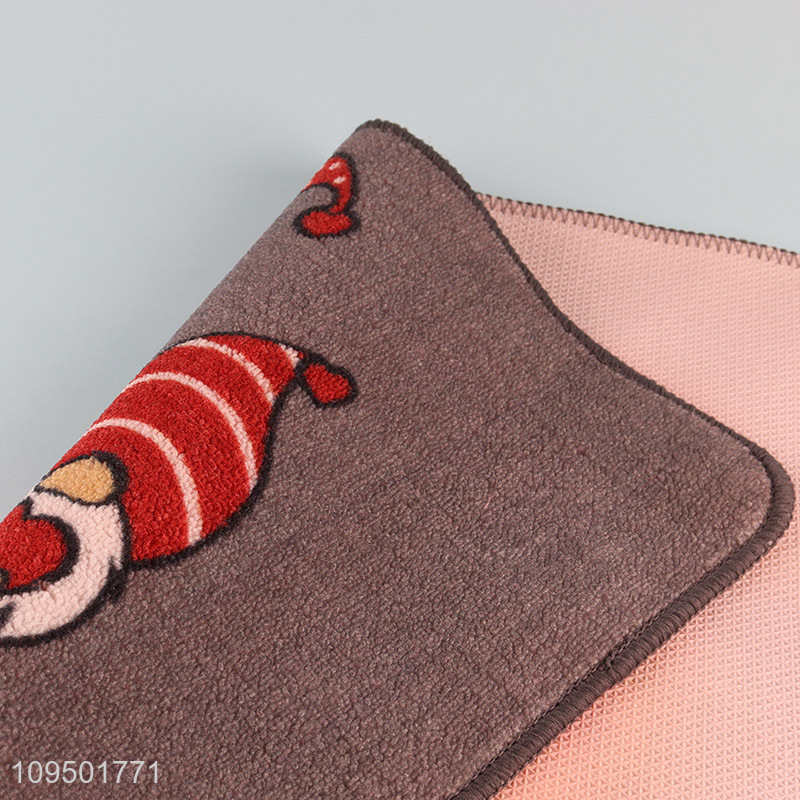 China wholesale christmas decor floor mat door mat