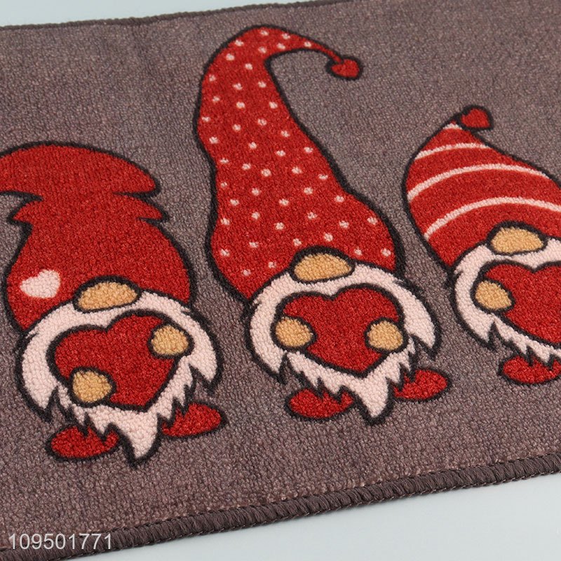 China wholesale christmas decor floor mat door mat