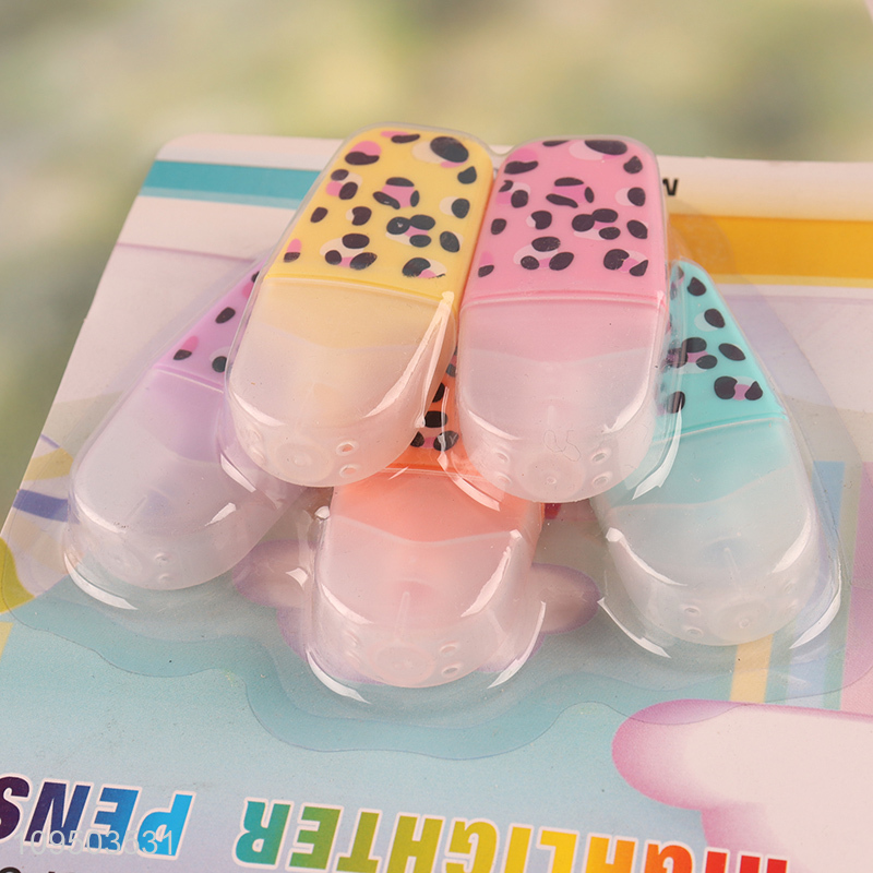 China products 5pcs highlighter pen set for sale