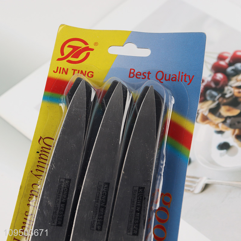 Top selling 6pcs stainless steel fruit knife set