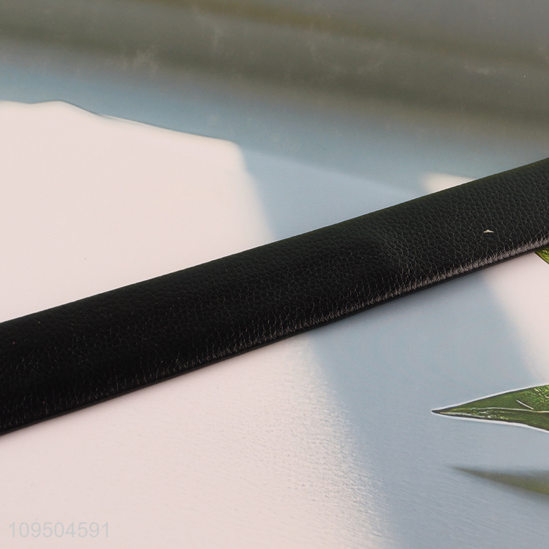 Yiwu market  adjustable leather buckle belt waist belt