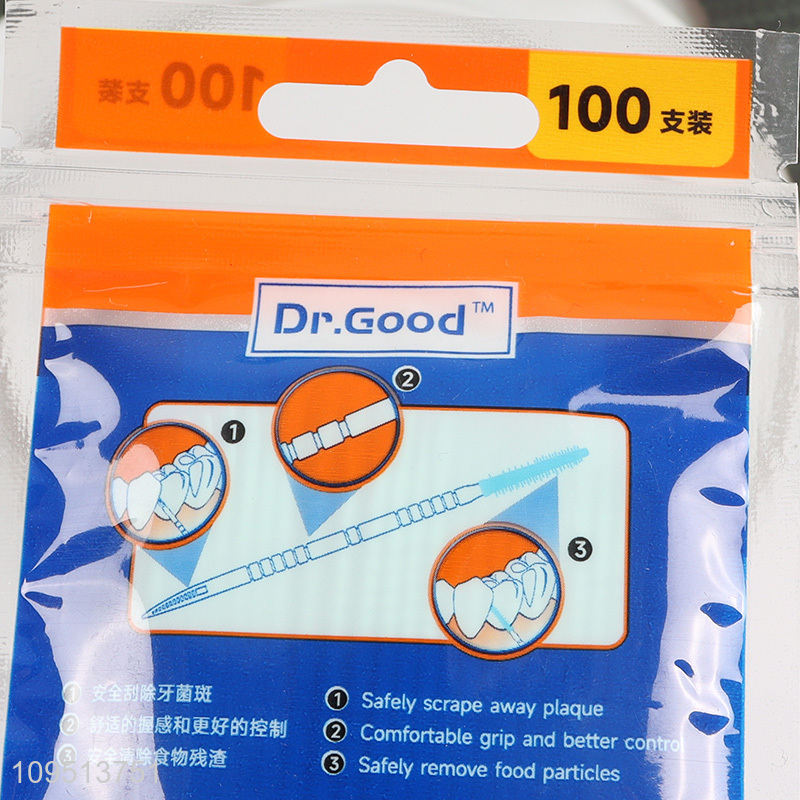 Low price teeth deep cleaning interdental brush