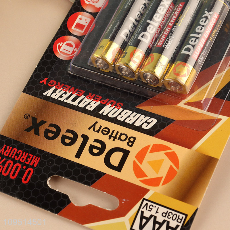 Top quality AAA carbon B4 carbon battery