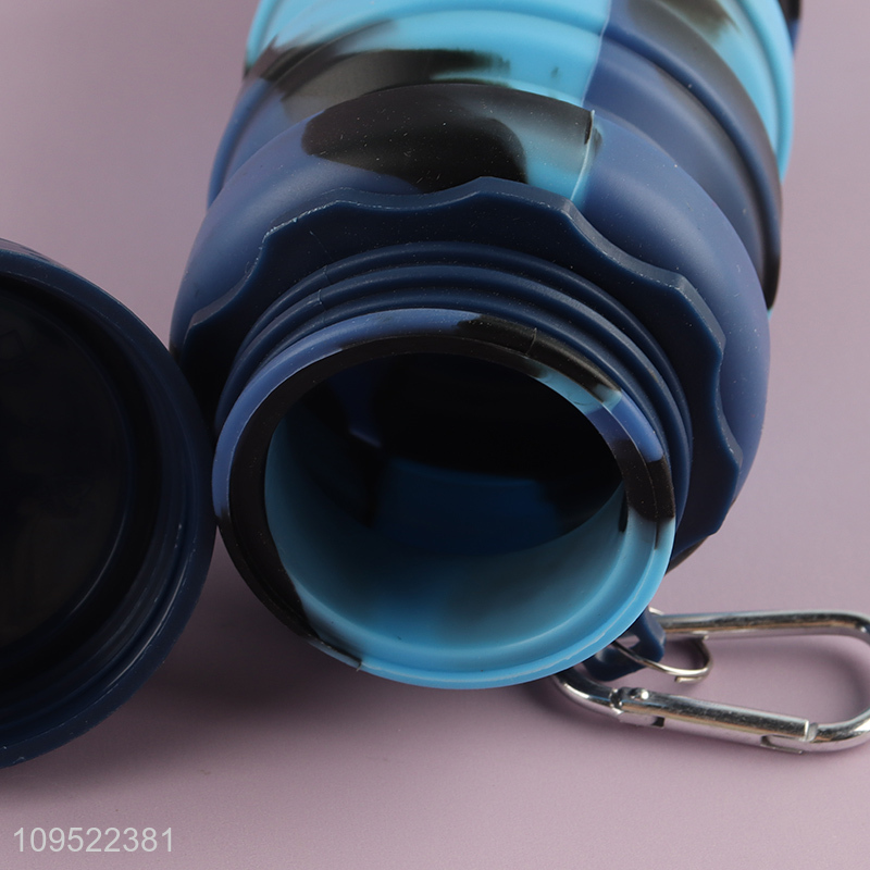 China wholesale silicone water bottle drinking bottle