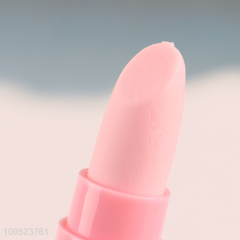 New style 4pcs lipstick shaped erasers set