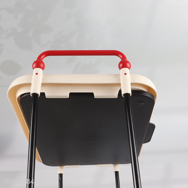 Low price 2-tier draining storage rack
