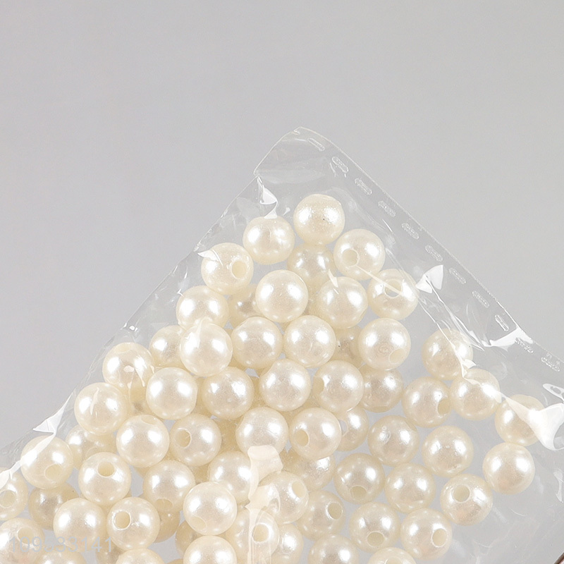 DIY Jewelry Making Round Fake Pearl Loose Beads